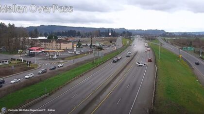 Video shows car with toddler flip on I-5, ending 100 mph police chase