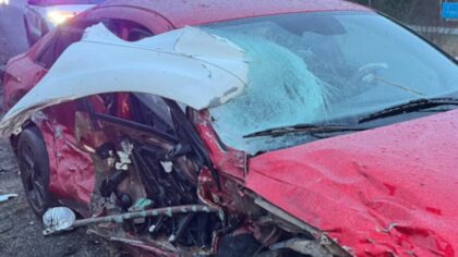 Driver arrested after wrong-way crash on I-5 in Whatcom County