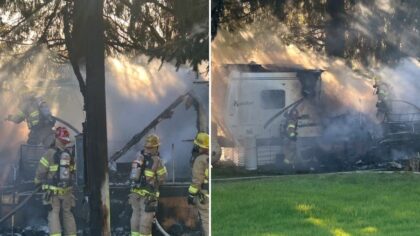 Woodinville-area trailer fire leaves 2 dead, investigators searching for cause