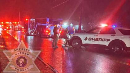Pedestrian killed by truck in Port Orchard late Tuesday night