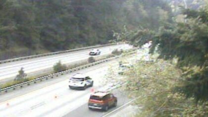 All lanes back open on northbound I-5 after being fully blocked near ...