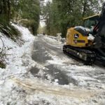 Edgewick road slide repair storm north bend