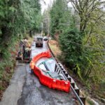 Edgewick road slide repair storm north bend