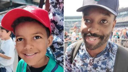 Fan of the week: Dad chooses playground time with son over game highlights at T-Mobile Park