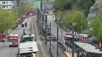 Both directions of MLK Jr. Way S. reopened after natural gas leak