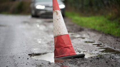 Curley: Washington's roads are ranked 48th in the nation. At this point, let's just go for 50th.