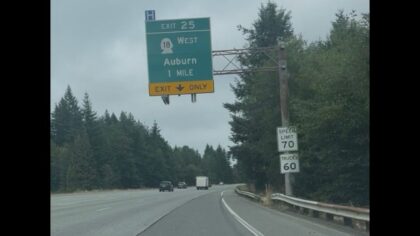 Why a traffic sign is the culprit to creating unnecessary congestion on I-90