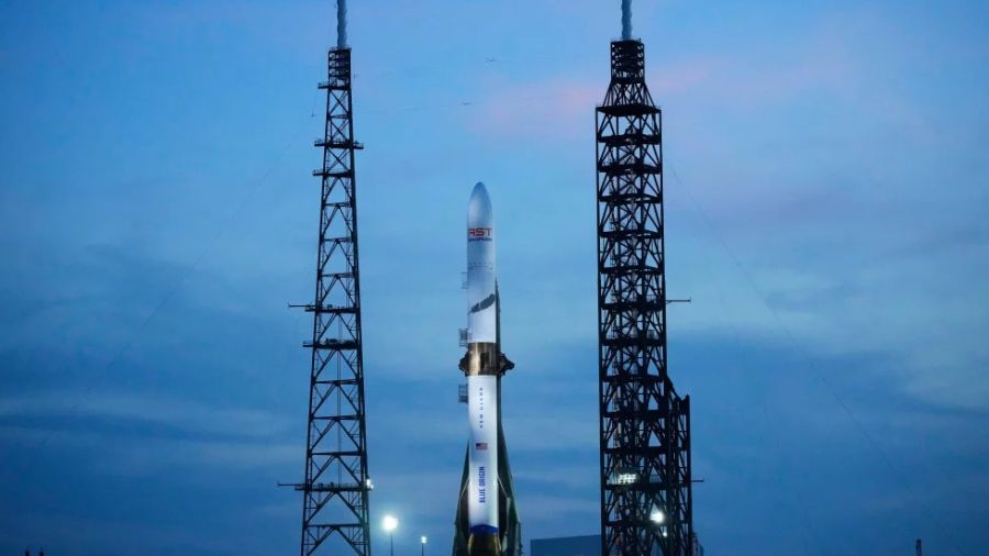 blue origin rocket explodes test...