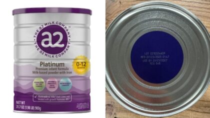 Infant formula recall affects nearly 16,500 units sold through Amazon, Meijer