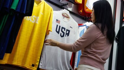 Seattle's $375 FIFA World Cup jersey hits the market, sits on the shelves