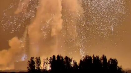 Blue Origin investigates rocket explosion as public is warned about possible wreckage washing ashore