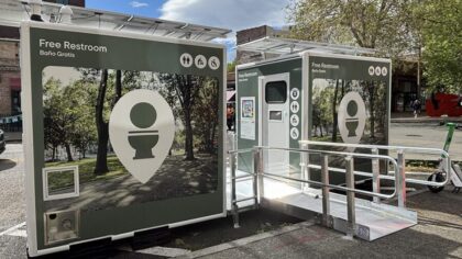 Pioneer Square's new public restrooms vandalized weeks after installation