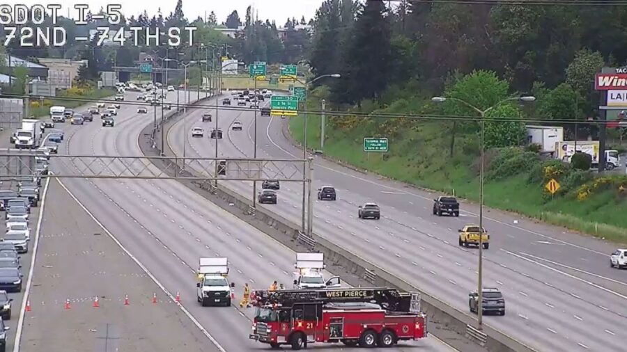 Southbound I-5 in Tacoma reopened after wrong-way crash shuts down ...