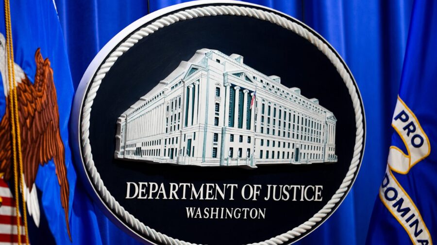 Justice Department -fall city...