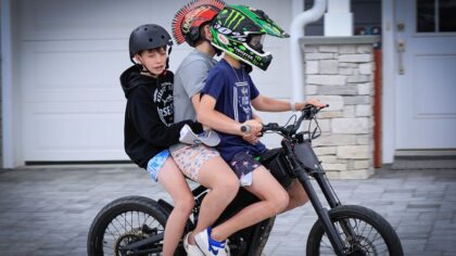 Attention parents — it's time to be responsible and shut down your kids' illegal e-motorcycle riding