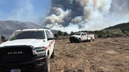 Heat, wind and drought conditions spark wildfires in US West