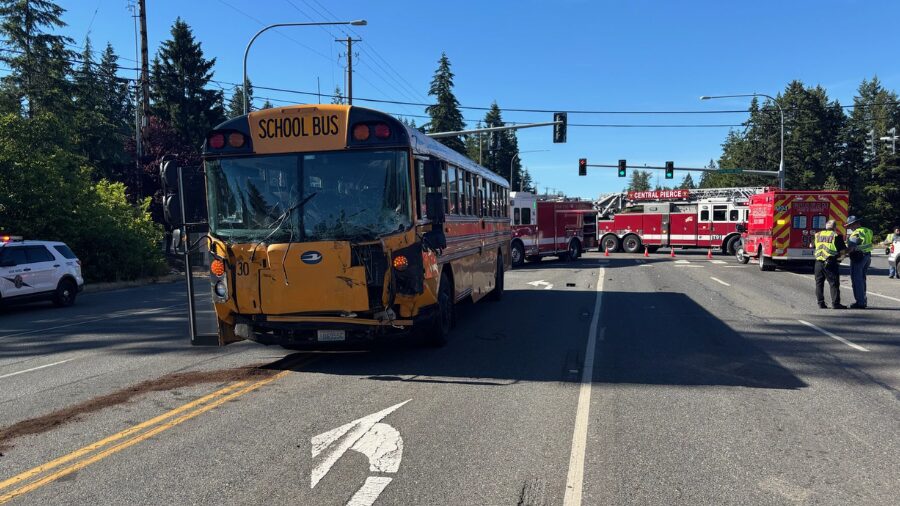 Graham school bus crash...