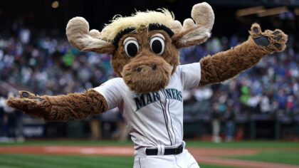 Seattle's Mariner Moose ranks among MLB's top 10 most beloved mascots, survey finds