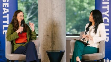 Harger: Seattle Mayor Katie Wilson on the defensive over homelessness, dodges on KCRHA and Spencer Pratt at Civic Cocktail