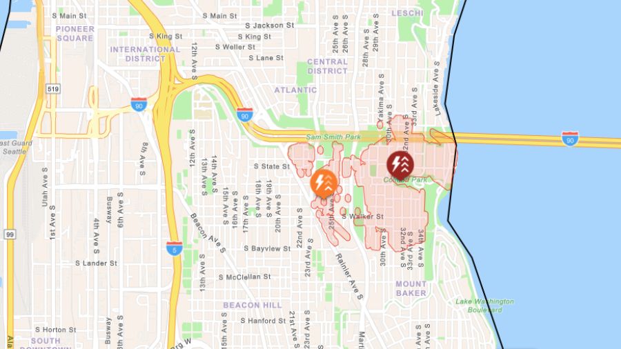 power outage seattle city light beacon hill...