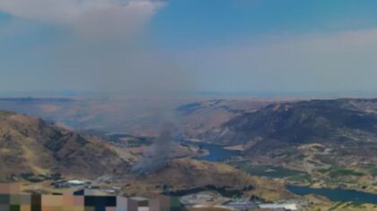 Evacuation orders lowered to 'Get Set' for 'Transfer Fire' in Lake Chelan