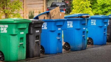 Harger: You put the plastic in the recycling bin. Nobody will tell you what happens next