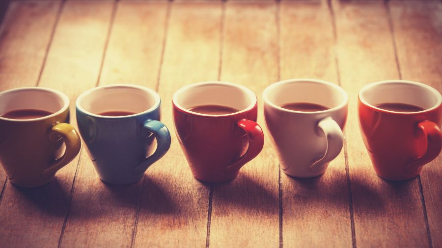 coffee five cups a day heart healthy...