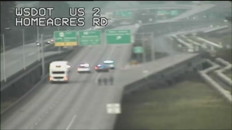 US 2 road rage shooting...
