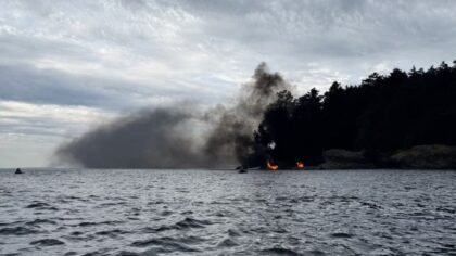 plane crash san juan islands...