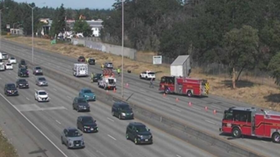 I-5 north crash...