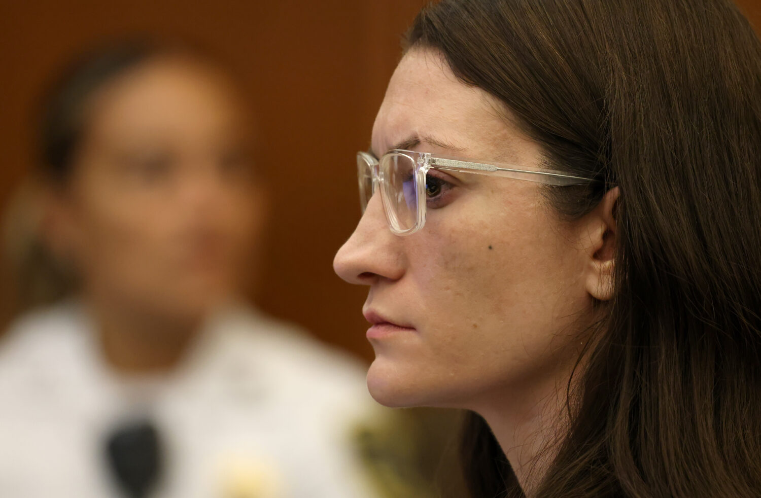 Lindsay Clancy attends her murder trial at Plymouth Superior Court in Plymouth, Mass., on Wednesday...