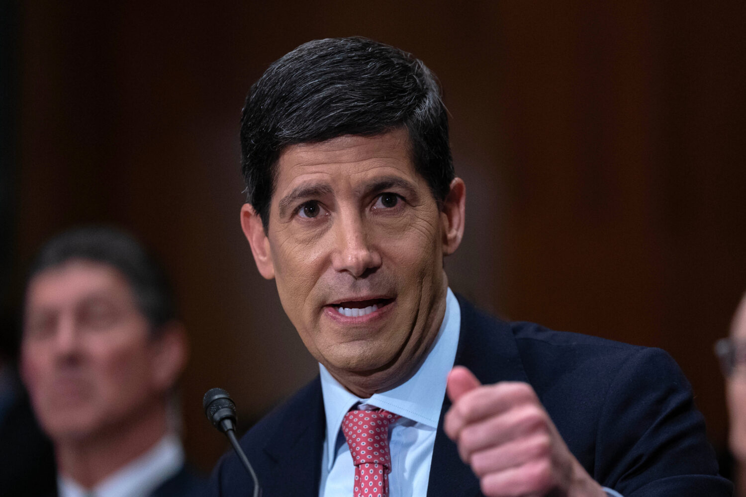 Federal Reserve Chairman Kevin Warsh testifies before the Senate Banking, Housing and Urban Affairs...