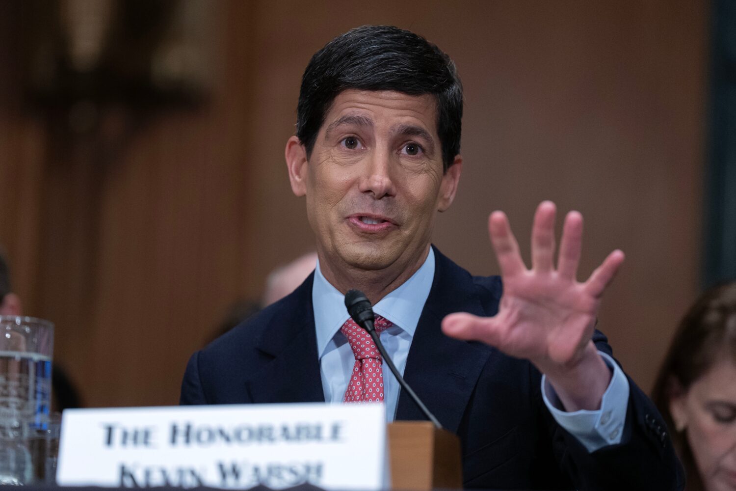 Federal Reserve Chairman Kevin Warsh testifies before the Senate Banking, Housing and Urban Affairs...