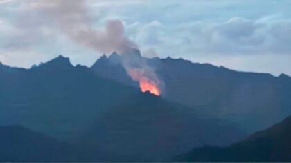 New wildfire burning east of Snoqualmie Pass