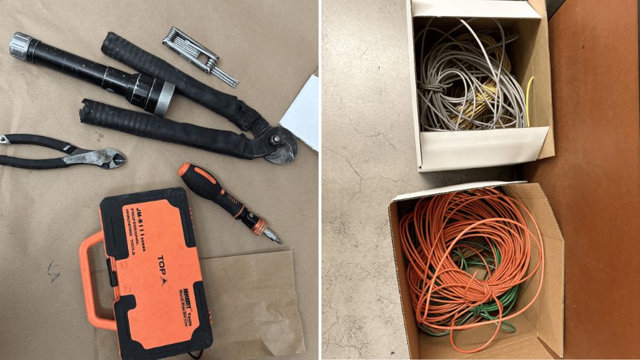 Seattle copper wire thief