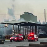 arlington logging fire