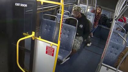 King County bus shot...
