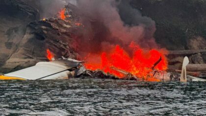 plane crash san juan islands...