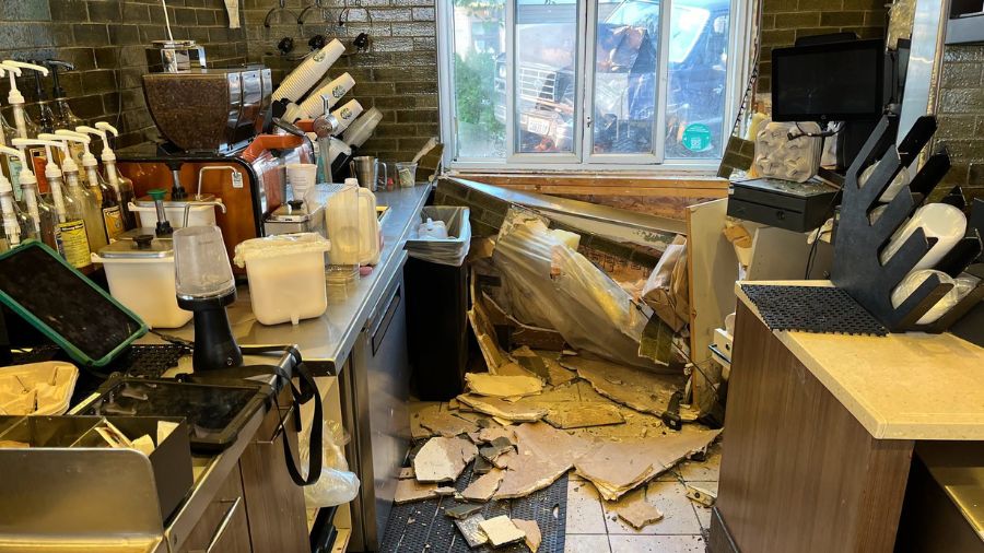 Moses lake starbucks crash