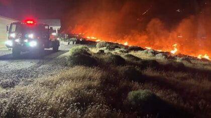 railroad fire...