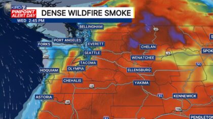 PinPoint Alert Day: Smoky conditions, hot weather continue