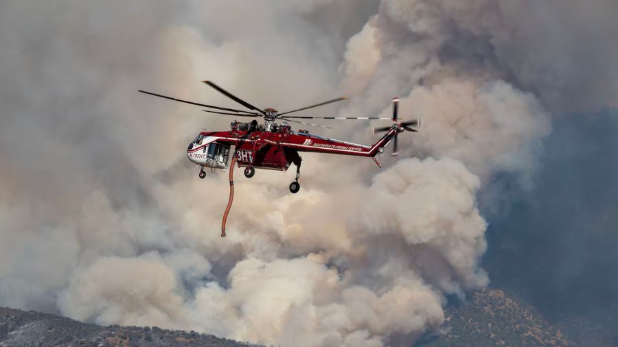 helicopter pilot utah wildfire...