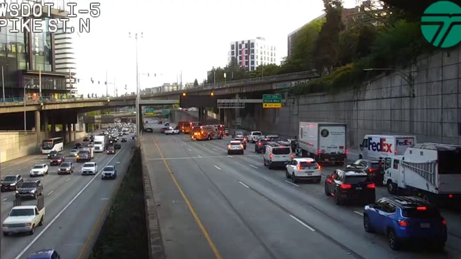I-5 downtown seattle olive way...