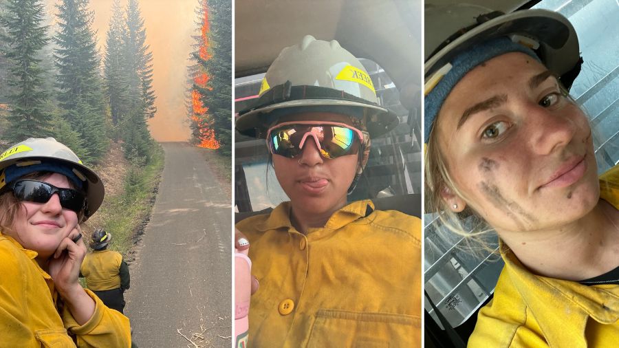 wrestler evergreen firefighter wildfire...