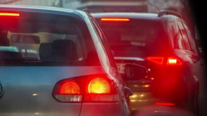 weekend traffic I-405 DuPont...