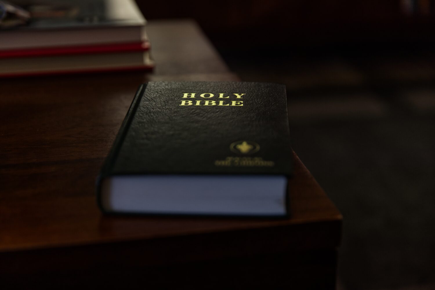 A Gideon Bible sits on a table in Phoenix, Sunday Aug. 23, 2026. (AP Photo/Dario Lopez-Mills)Credit...