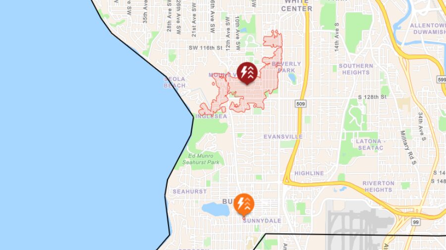 Burien Power outage...