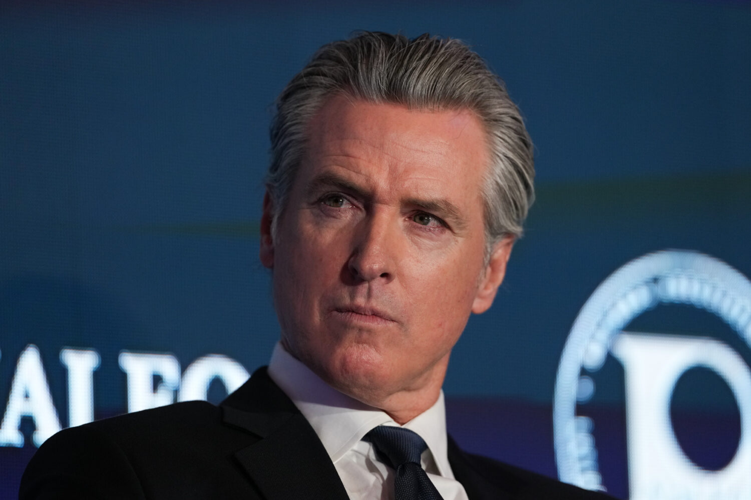 FILE - California Gov. Gavin Newsom attends the National Association of Latino Elected and Appointe...