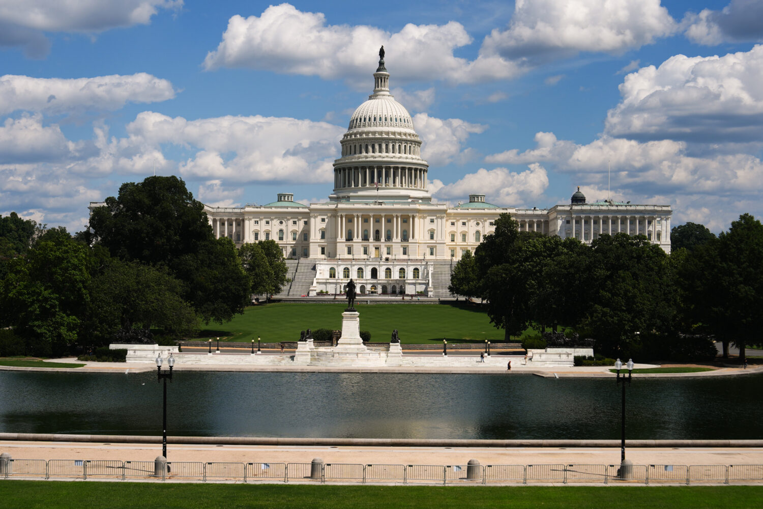 The U.S. Capitol is seen, Tuesday, Aug. 25, 2026, in Washington. (AP Photo/Julia Demaree Nikhinson)...