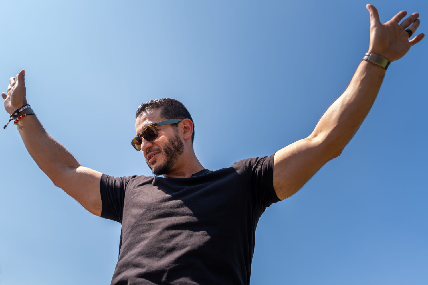 Abdul El-Sayed, a progressive candidate in the Democratic primary for U.S. Senate in Michigan, gree...